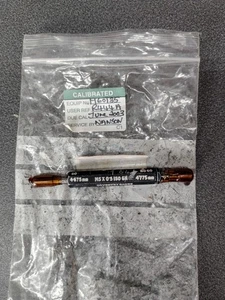 Calibrated M5X0.5 THREAD PLUG GAUGE GO NOT GO - Picture 1 of 2