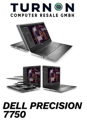Dell Precision 7750 I i7 10. Gen I 32GB I 512GB I RTX 3000 I DE-Tastatur - Bild 1 von 4