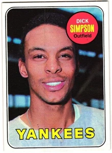1969 Topps - High # Dick Simpson #608 (A) - Picture 1 of 2