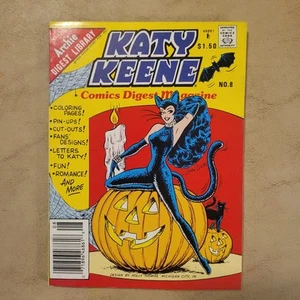 Revista Katy Keene Digest #8, 1989, alta calidad, en estado bastante bueno a casi nuevo, ¡edición de quiosco! - Imagen 1 de 2