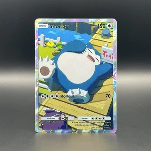Fan Art Pokemon TCG Pocket Snorlax Holo Illustration Rare | Genetic Apex - Picture 1 of 4