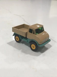 Matchbox Lesney Regular Wheels #49 Unimog- tan & mint green chassis Clean Loose - Picture 1 of 7