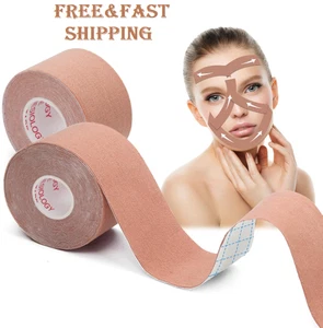 2 Rollen Facial Myofascial Lift Tape, Face Eye Neck Lift Tape, Unisex Anti-Falten - Bild 1 von 7