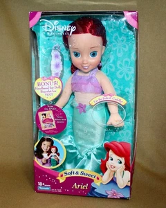 Playmates: Disney Prinzessin weich & süß Arielle kleine Meerjungfrau 12 Zoll Plüschpuppe Neu in OVP - Bild 1 von 1
