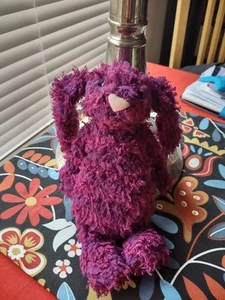 Retired Rate Collectable Jellycat Bashful Bunny Jamie 1556 Purple - Picture 1 of 6