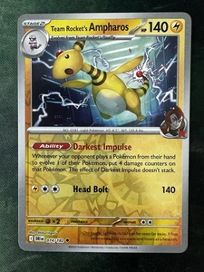 Team Rocket’s Ampharos Reverse Holo 074/182 - Destined Rivals - Picture 1 of 2