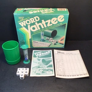 Vintage 1982 Word Yahtzee by Milton Bradley E2801 Word Puzzle Game, Complete - Picture 1 of 7