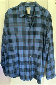 LL Bean Flanell Langarm leicht tailliertes Hemd Herren 3XL - Bild 1 von 3