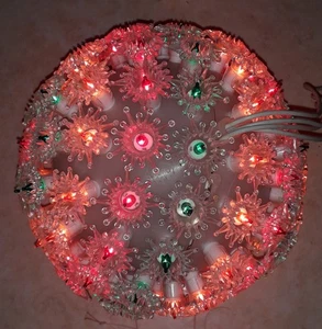 superbe Guirlande Électrique Lumineuse Noël boule ancienne - Picture 1 of 4