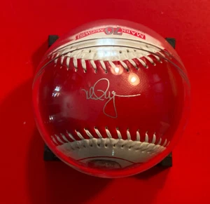 MARK McGWIRE ST. LOUIS CARDINALS 70 (500) Home Runs Baseball Vtg 90s Ball & Case - Picture 1 of 6