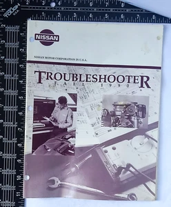 Nissan Troubleshooter Fall 1990 Service Repair Manual - Imagen 1 de 5