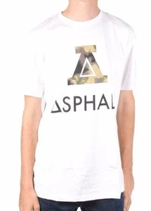 Asphalt Yacht Club Mens White Green A Boundary T-Shirt NWT - Picture 1 of 2