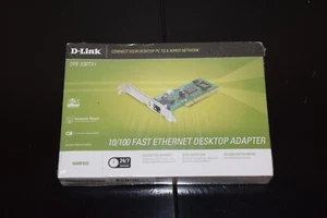 New D-Link DFE-530TX+ 10/100 RJ45 Fast Ethernet Desktop Adapter Full Height PCI - Picture 1 of 2