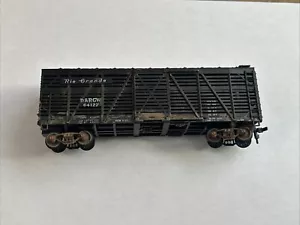 Vintage Rio Grande Stock Car D&RGW 64127 HO Scale Weathered Detailliert Siehe mehr! - Bild 1 von 15