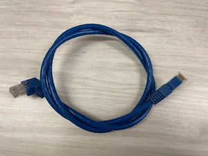 TRIPPLITE 90 Degree Cat 6, Cat6 Right Angle 3' Ethernet Cable - Picture 1 of 6