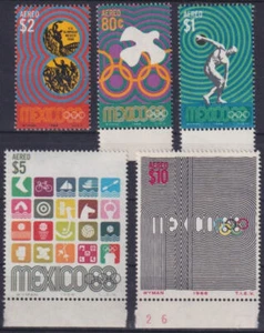 F-EX36532 MEXICO 1968 MNH MEXICO OLYMPIC GAMES.  - Picture 1 of 1