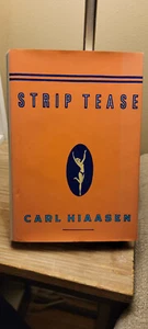 Strip Tease by Carl Hiassen SIGNED 1993 1st Edition 5th Printing HB DJ VGC!! - Imagen 1 de 12