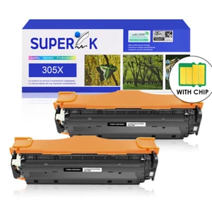 2PK CE410X Kaseta z czarnym tonerem 305X LaserJet Pro 300 kolor M351 M375nw do HP - Zdjęcie 1 z 24