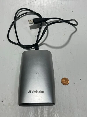 Disco duro portátil Verbatim 250 GB FireWire/USB #USB250 Foto 1 de 3