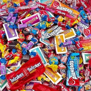 Confezione varietà Candy Mix, gomme, lecca-lecca, taffies, sacchetto da 3 libbre (130 pezzi) - Foto 1 di 6