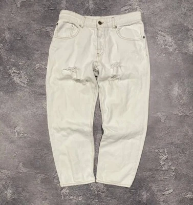 Pantalones cortos vintage MAISON MARGIELA MM6 desgastados blancos Y2K talla 42 Foto 1 de 4