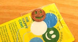 Der Happy Cent, Mach dir keine Sorgen sei glücklich! 1985 - Bild 1 von 3