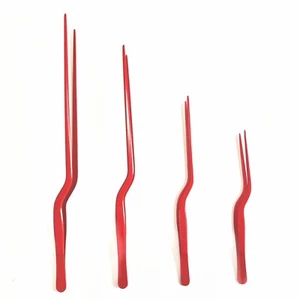 Kit de herramientas para servir pinzas de cocina para chapado de chef de 4 piezas de acero inoxidable desplazado - Imagen 1 de 57