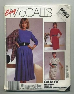Vestidos y chales de señorita McCall's con patrón # P983 (12-16) - Imagen 1 de 1
