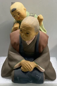 Japanische Mudman Hakata Urusuki Puppen ""Enkel Massage geben""? - Bild 1 von 8