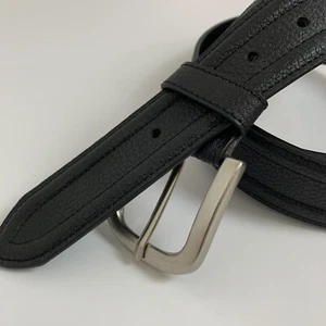 Dickies Leather Belt Men's Size 48 Black 1.5 in width NWOT - Bild 1 von 17