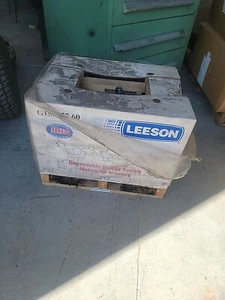 USED 7.5 HP Leeson G150157.60 Electric Motor 208-230/460V 1760 RPM 213T Frame - Picture 1 of 4