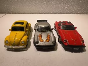 Vintage 1984 GoBots Volkswagen Beetle Go-Bots Datsun Porsche - Picture 1 of 5