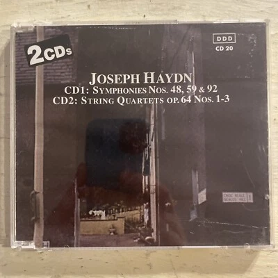 Joseph Haydn Symphonies 48 / 59 / 92 Double 2 X CD Pilz Made In Germany!!!! Foto 1 de 4