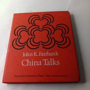 John K. Fairbank China Talks Harvard University Press 6 AUDIOTAPE SET Sinology - Picture 1 of 10