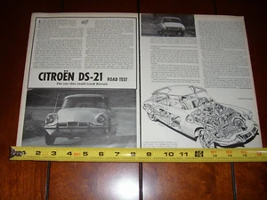 CITROEN DS 21 1966 - ARTICOLO D'EPOCA ORIGINALE - Foto 1 di 2