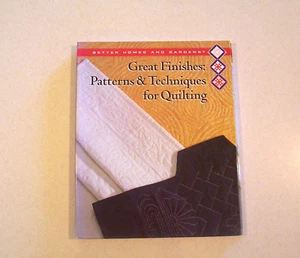 "Great Finishes: Patterns & Techniques for Quilting" Pattern Book Hardback - Bild 1 von 2