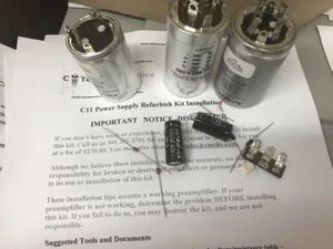 Deluxe Power Supply Capacitor Restoration Kit McIntosh C-11 C11 Preamplifier - Picture 1 of 2