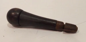 VINTAGE WOOD HANDLE SCREWDRIVER WITH 7 BITS IN HANDLE - Picture 1 of 7