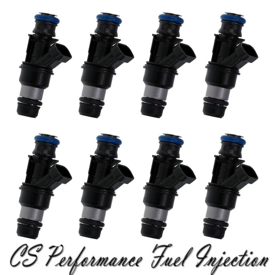 OEM Delphi 25317669 Fuel Injectors (8) set for 1999-2000 Chevrolet GMC V8 4.8L - Image 1 of 4