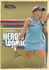 2006 Ace Authentic Heroes & Legends Tennis #49 Michaella Krajicek