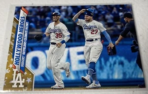 HOLLYWOOD HEROES Gold Star SP- Topps 2020 conjunto de fábrica - #298 - Dodgers - Bellinger - Imagen 1 de 2