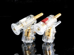 WBT 0610Cu 0610 red white Banana connectors *4pcs - Picture 1 of 6