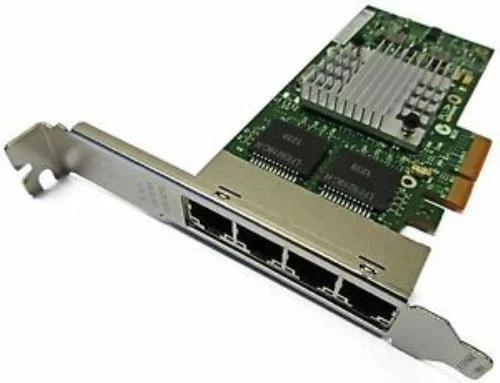 Intel Ethernet Server I340-T4 Quad Port PCIe 2.0 Network Adapter 49Y4242 - Image 1 of 1