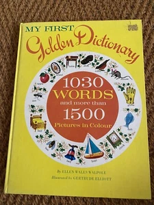 My First Golden Dictionary Ellen Wales Walpole - Picture 1 of 5