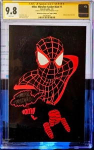 Miles Morales: Spider-Man #1 Mike Mayhew Virgin Variant CGC SS 9.8 Duo Glow - Picture 1 of 1