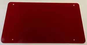 YAMAHA YXZ CONSOLE SWITCH PANEL IN RED G-10 BLANK SWITCH MOUNT SXS 1000R 12V - Bild 1 von 1