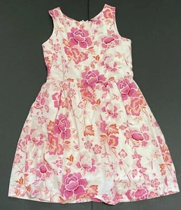 Girl's Gap Pink Floral Dress Size 8 EUC - Picture 1 of 3
