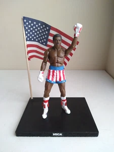 Figura de acción NECA* Apollo Creed Rocky IV 7 pulgadas 40 aniversario RARA*PANTALLA* - Imagen 1 de 14