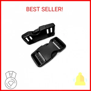 Buckle 1" Wide Inside, Quick Side Release Buckle for 1 inch/25mm Webbing Straps, - Picture 1 of 2