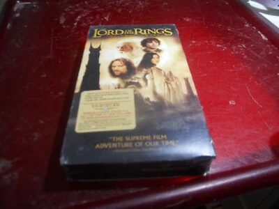 LORD OF THE RINGS VHS- -FACTORY SEALED WITH WATERMARK OOP - Image 1 of 3
